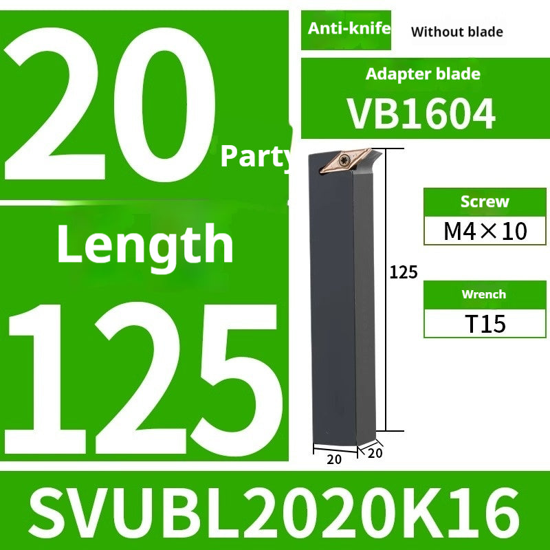 2029-CNC lathe tool 95-degree external turning tool holder SVUBR external tool tip tool holder profiling turning tool machine clamp tool Shandong Denso Pricision Tools Co.,Ltd.